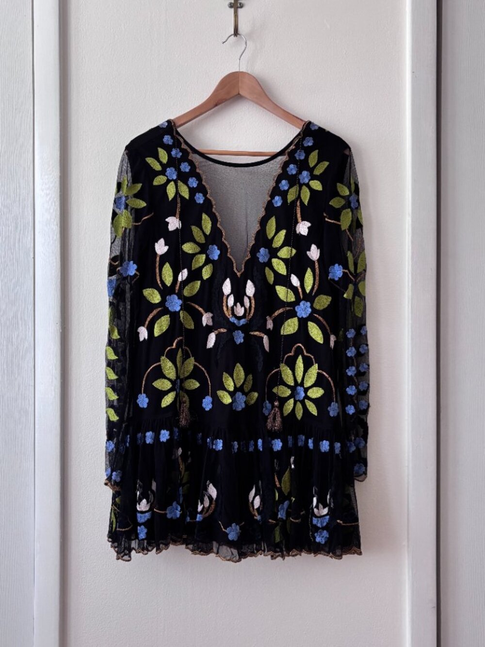 Free People Hearts Are Wild Mini Dress - Picture 3 of 8